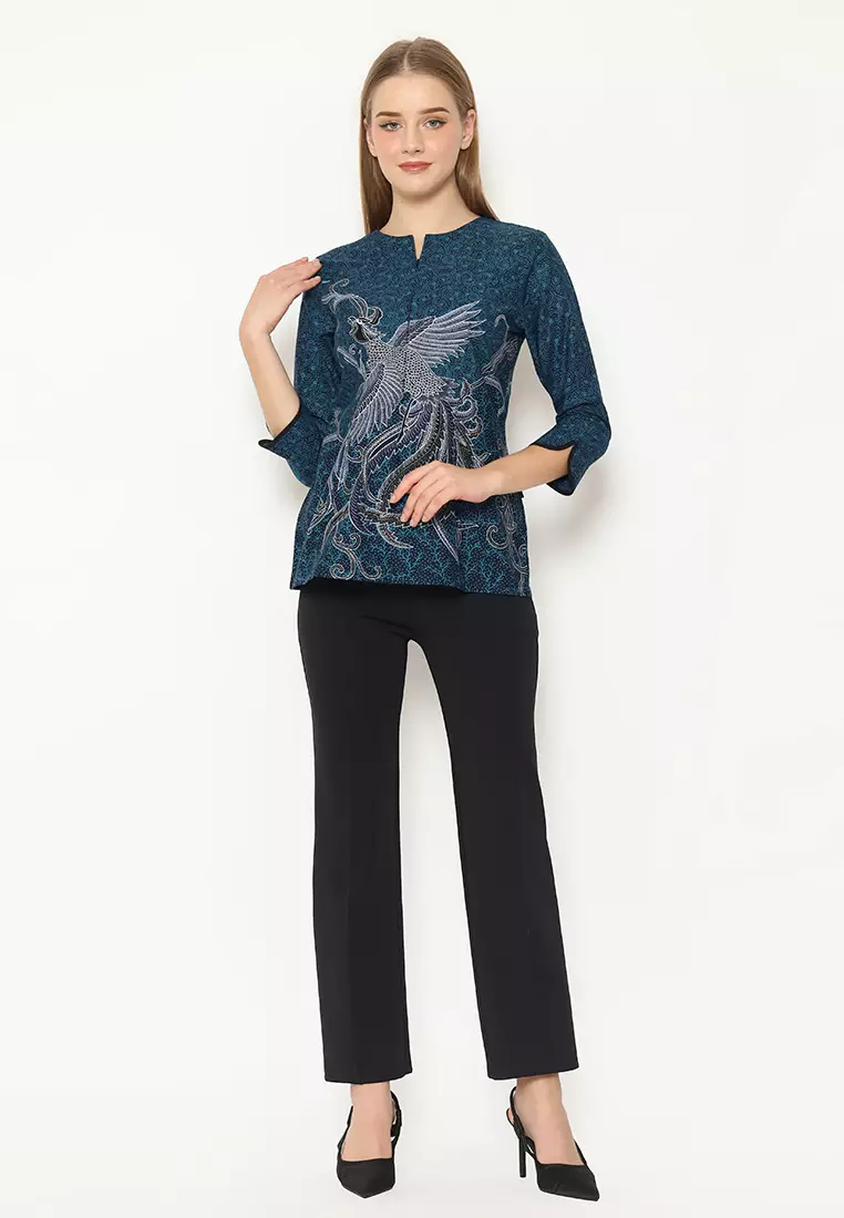 Hadinata Batik Wanita Blouse Callista Chairil