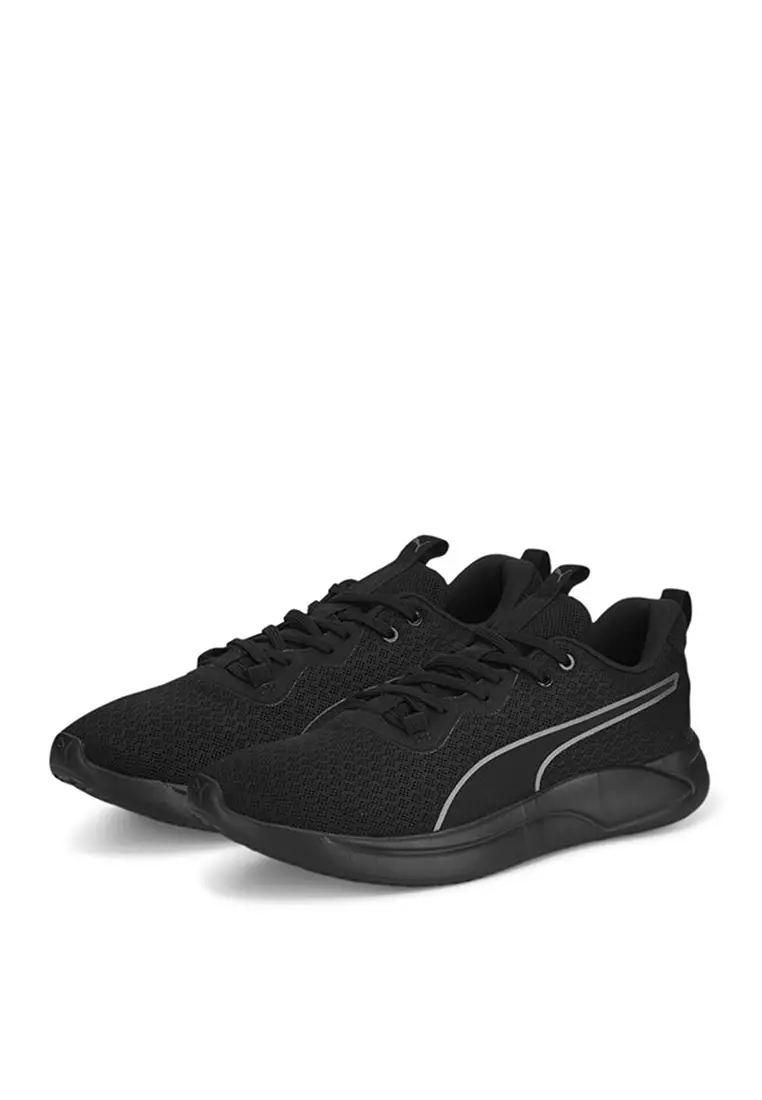 Puma unisex black shoes online