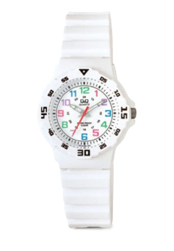 Q&ampesprit part time;Q VR19J001Y 數字防水手錶, 錶類, 其它錶帶