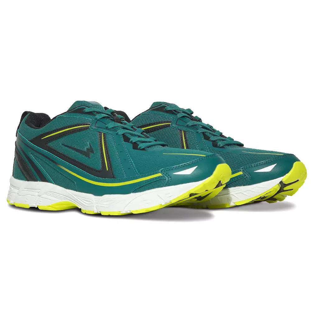 Eagle Sepatu Lari Fury – HIJAU/HITAM