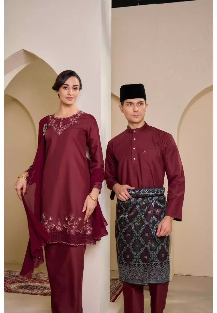 Kurung Moden Sulam Maleeka
