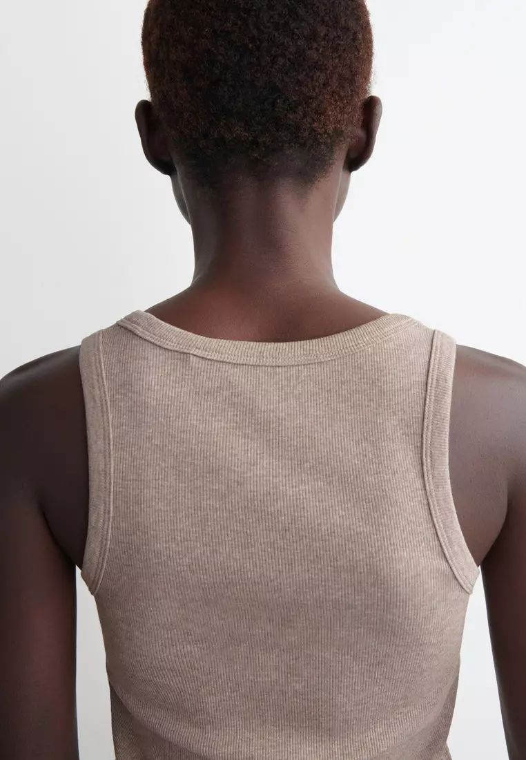 RIBBED TANK TOP