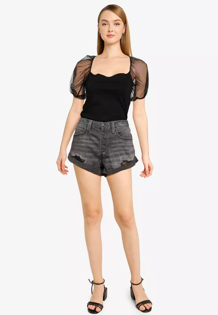 Romeo rolled best sale cut off shorts