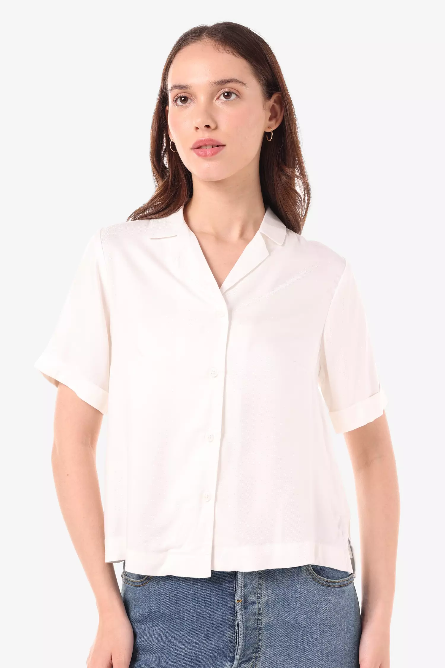 Minimal Shinara Shirt Topaz Green Colour TOPAZ GREEN