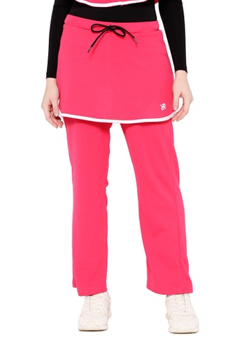 Attiqa Active pink 2 in 1 Skirt Pants Fuschia, Sport Wear ( Celana Rok ) 76550AA716EE1BGS_1