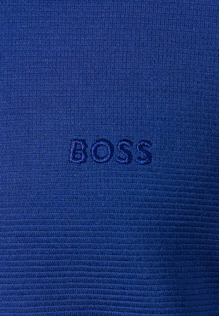Buy BOSS Rib T-Shirt - BOSS Mainline 2026 Online | ZALORA