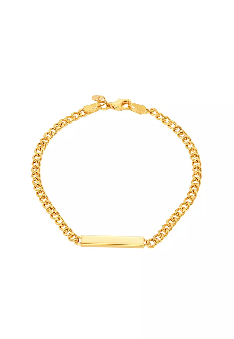 HABIB Oro Italia 916 Yellow Gold Bracelet GW42410423