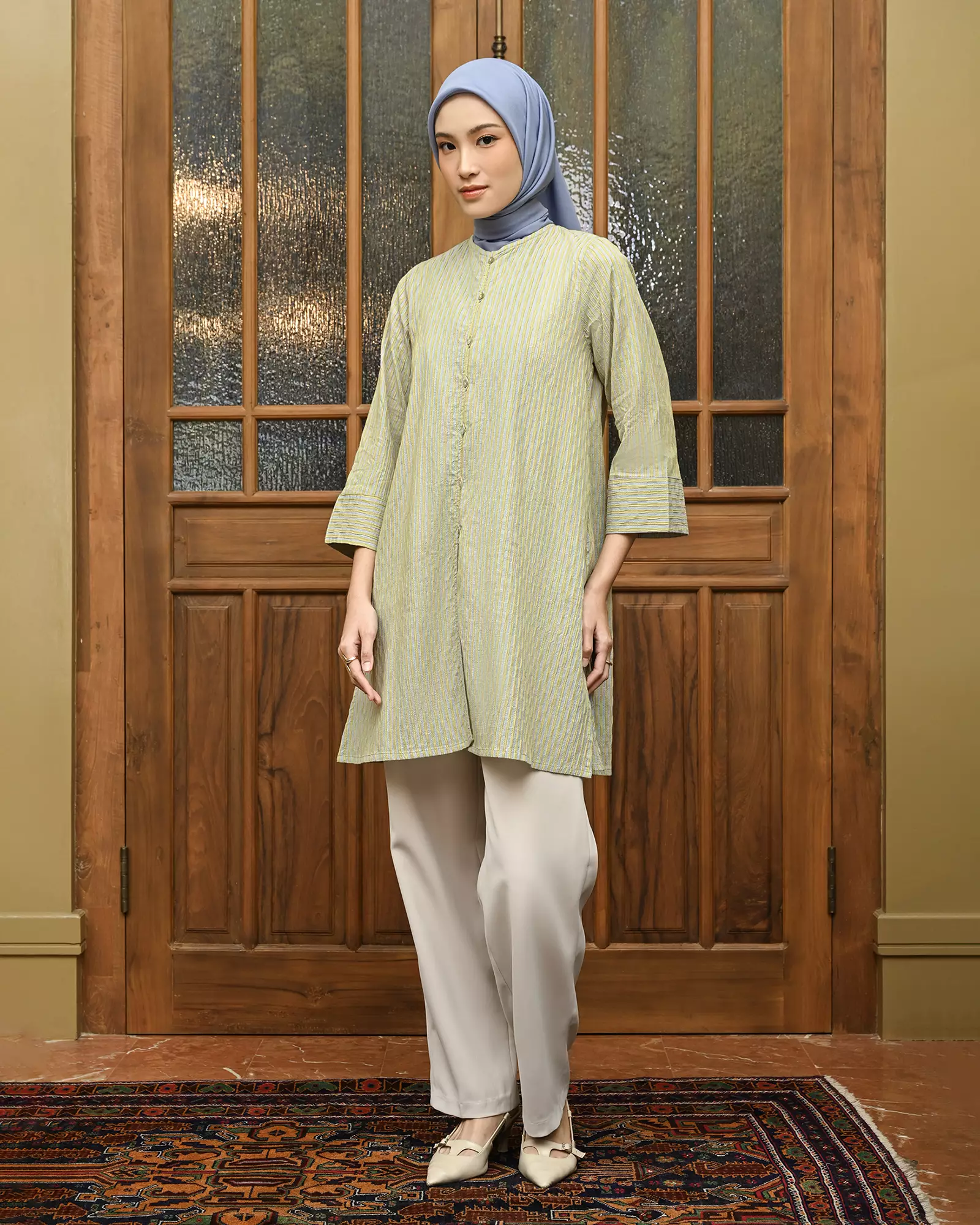 Geulis.id MAHIKA TUNIC - Sage