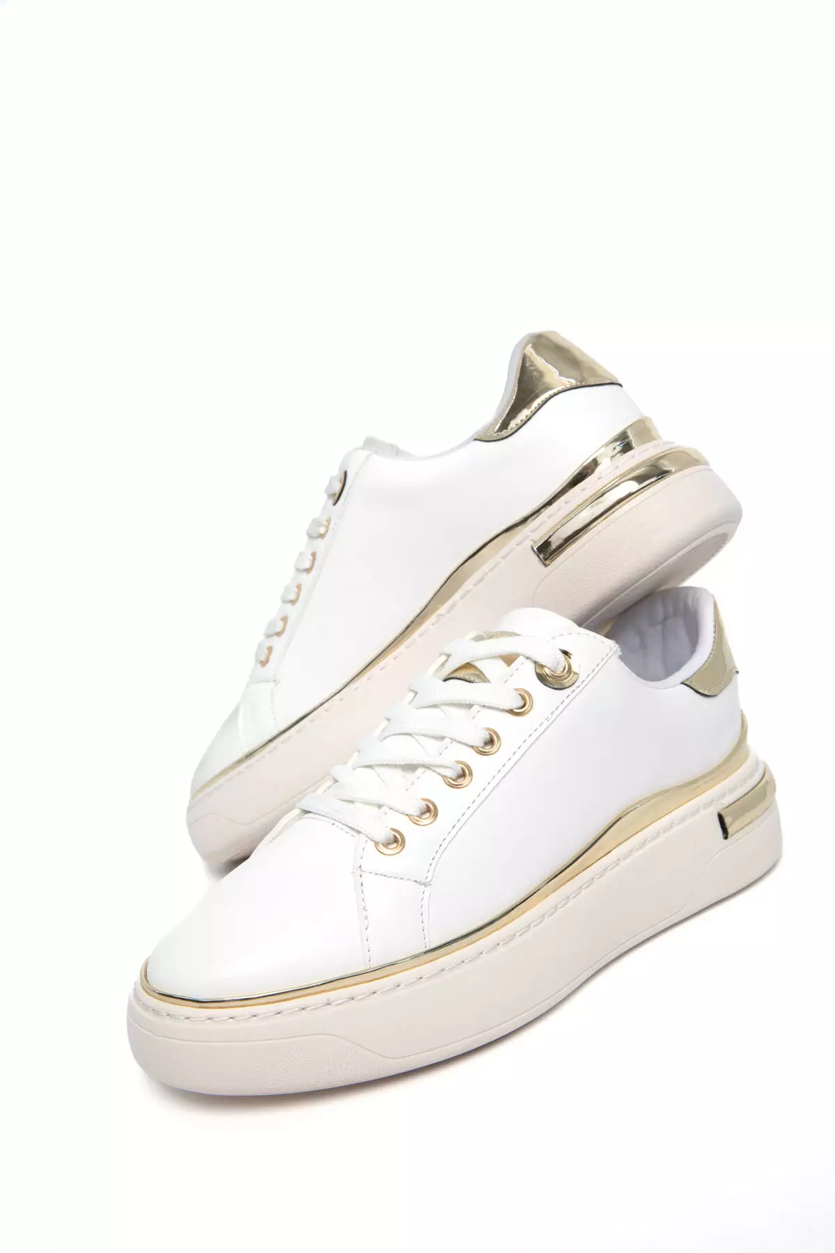 White Women'S Sneaker 20810