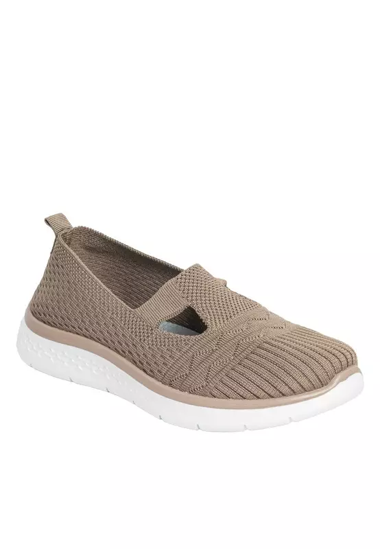 Dr. Kevin Sepatu Olahraga Sport Wanita Sneakers Rajut Slip On 559-003