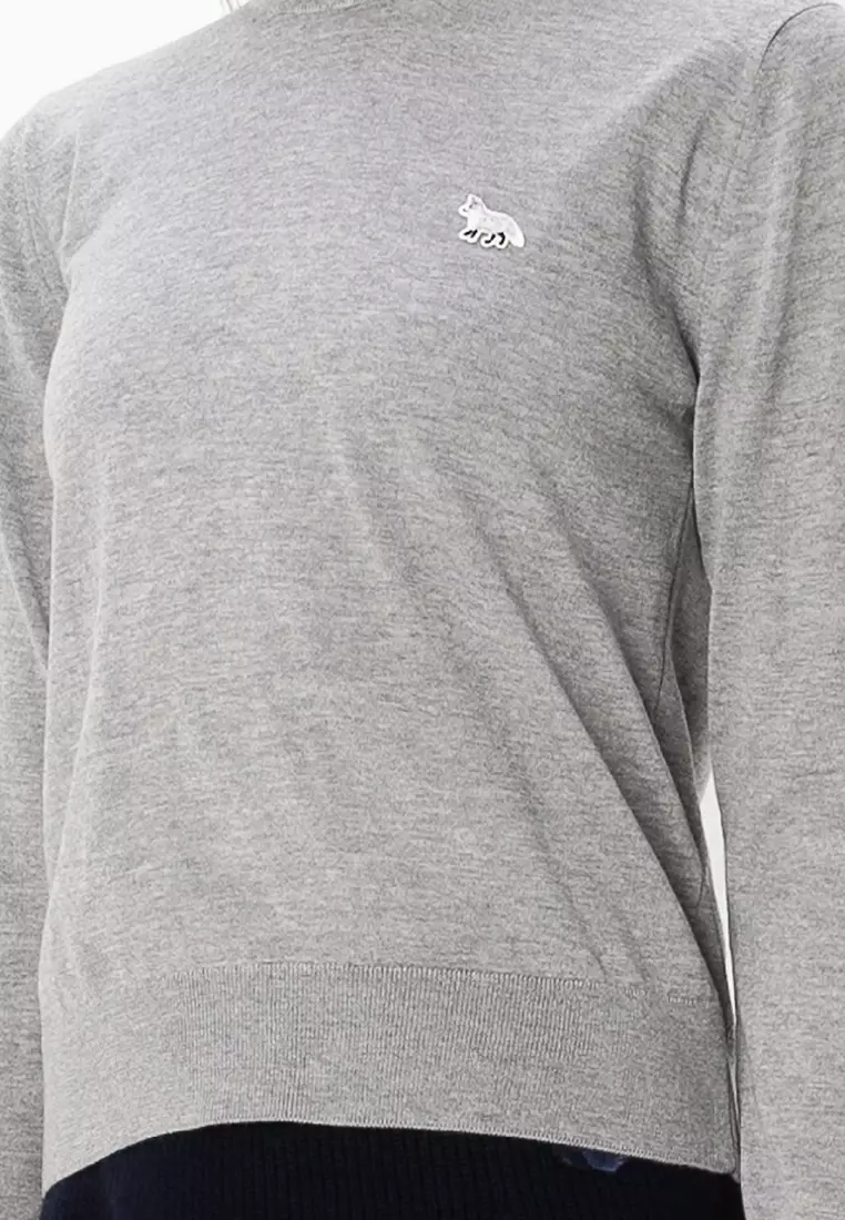 Baby Fox Patch Regular Jumper (nt)