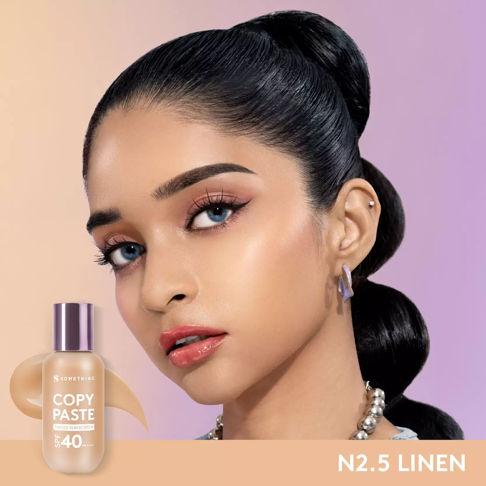 SOMETHINC Copy Paste Tinted Sunscreen SPF 40 PA++++ - N02.5 Linen