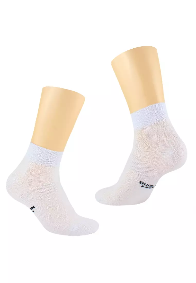 Microban Ladies’ Cotton Lite Thin Casual Ankle Socks 3 pairs in a pack VLCKG20