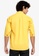 FIDELIO yellow Hype Plain Mid-Sleeves Shirt E6EFAAA9481366GS_2