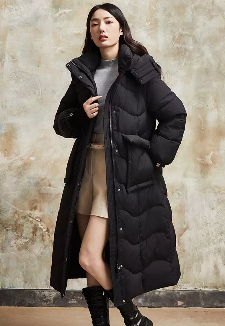 Buy Sunnydaysweety New High quality duck down hooded Long women s