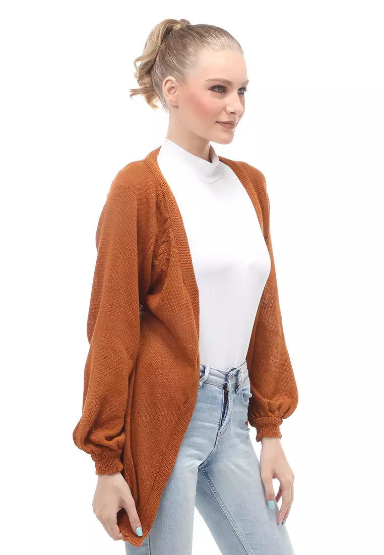 Cardigan Fashion Wanita Loose Fit Design Kasual Premium Quality - Bata