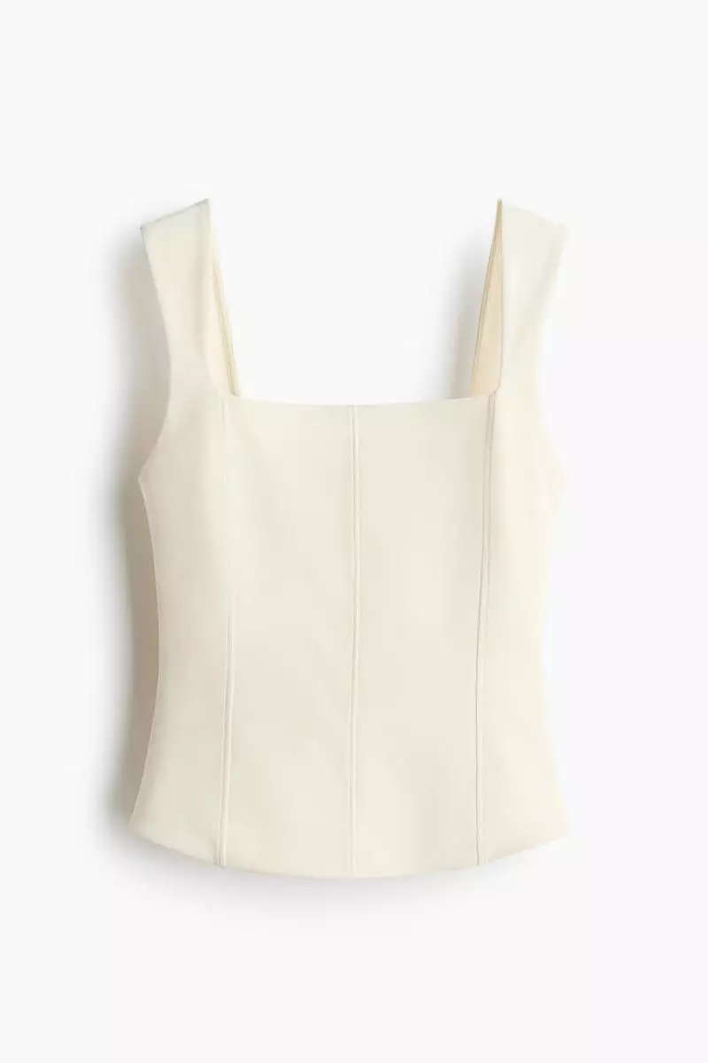 Square-neck vest top