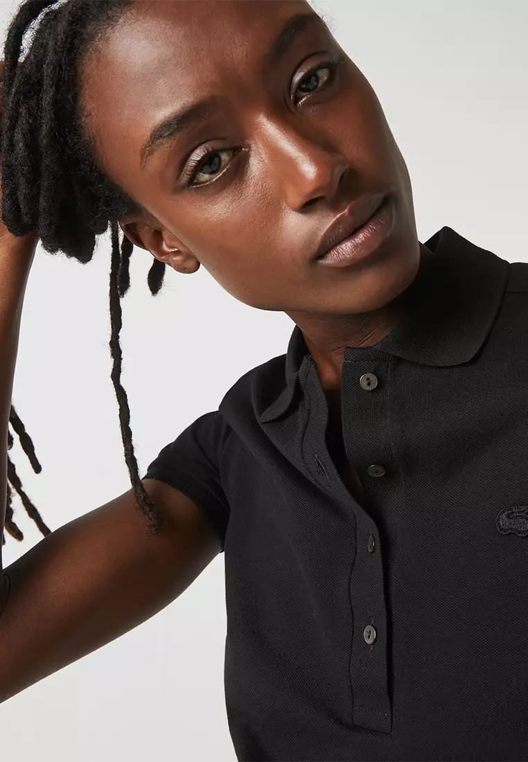 Women's Slim fit Stretch Cotton Piqué Polo