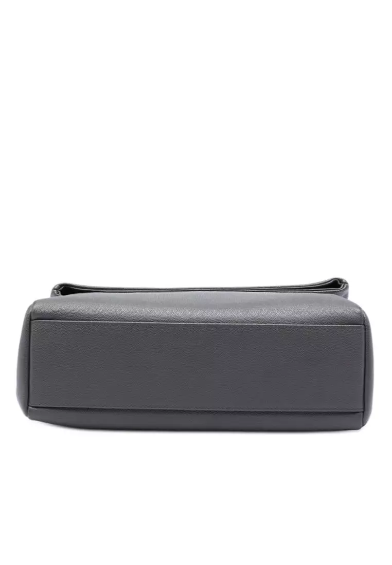 Pre-Loved Saint Laurent Medium Grain De Poudre West Hollywood Crossbody