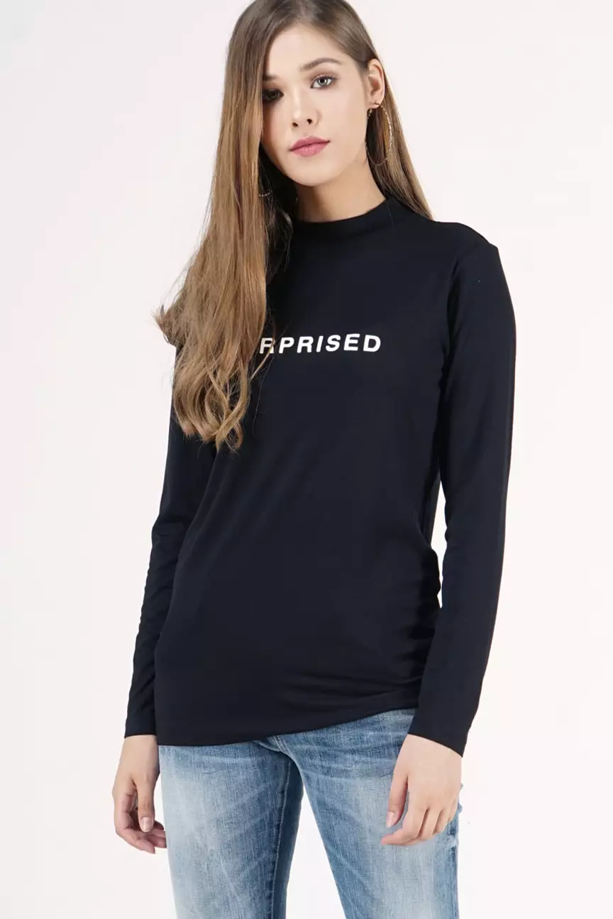 Kaos Wanita Kalea Black