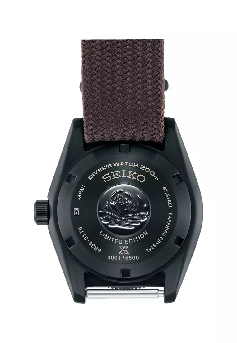 精工 Prospex 黑色系列 1965 年復刻限量版自動腕錶 SPB253J1