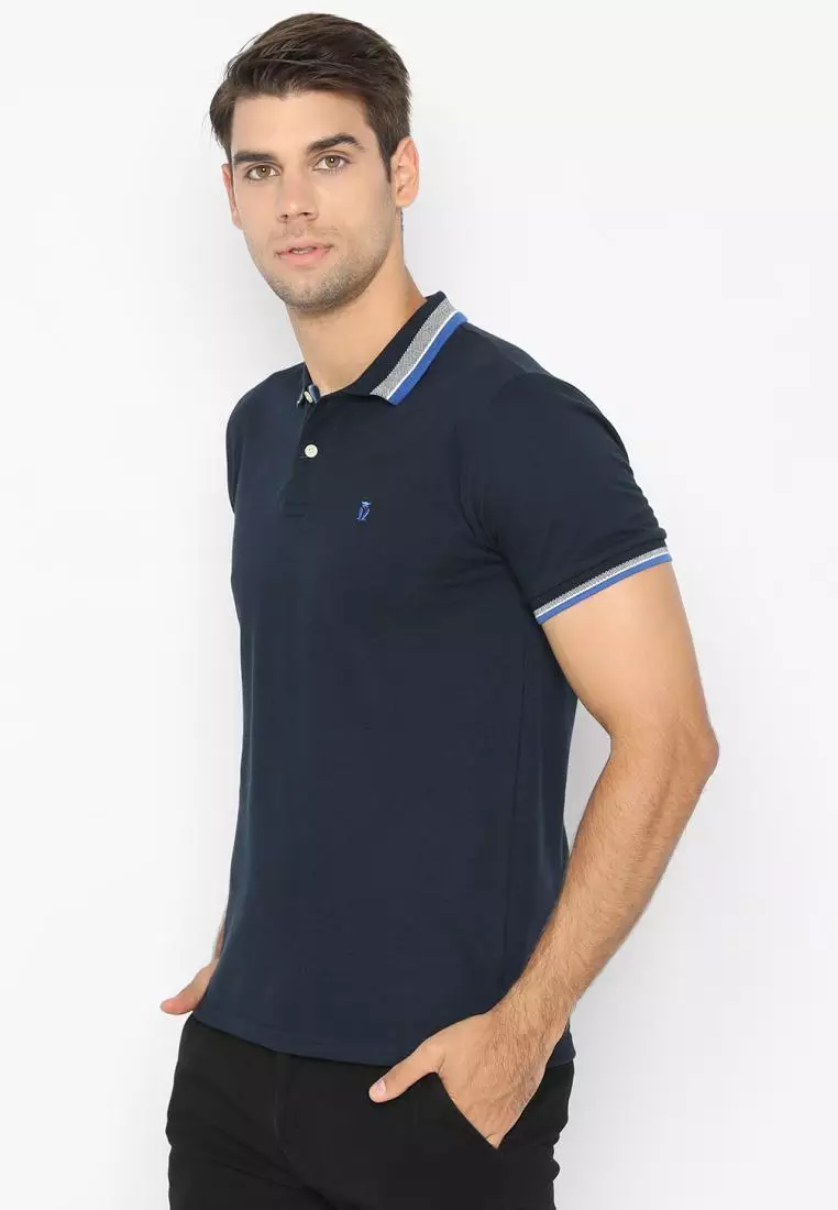 Matsuda Kaus Kerah Pria Polo Shirt Abashiri