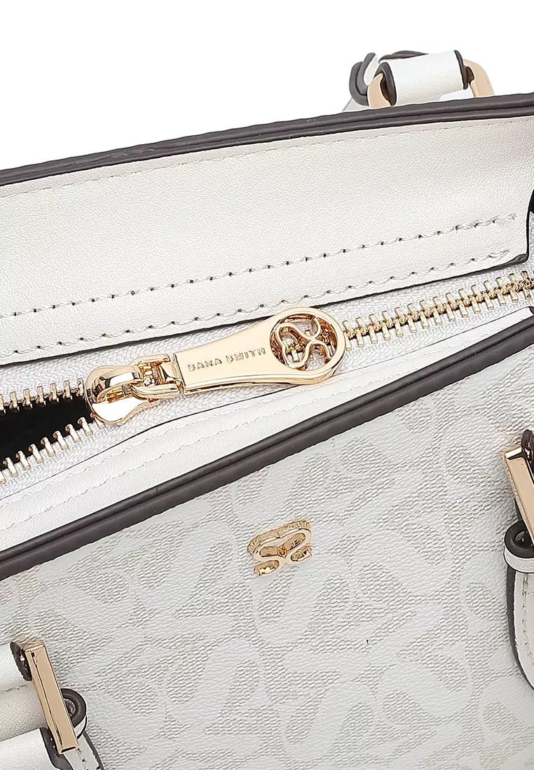 Women's Top Handle Bag / Sling Bag / Crossbody Bag / Shoulder Bag - White