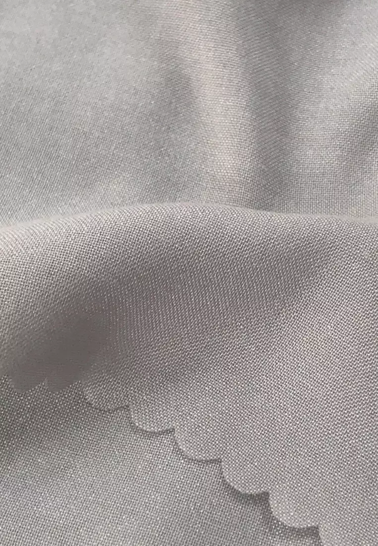 Haraa Voal Grey Griss