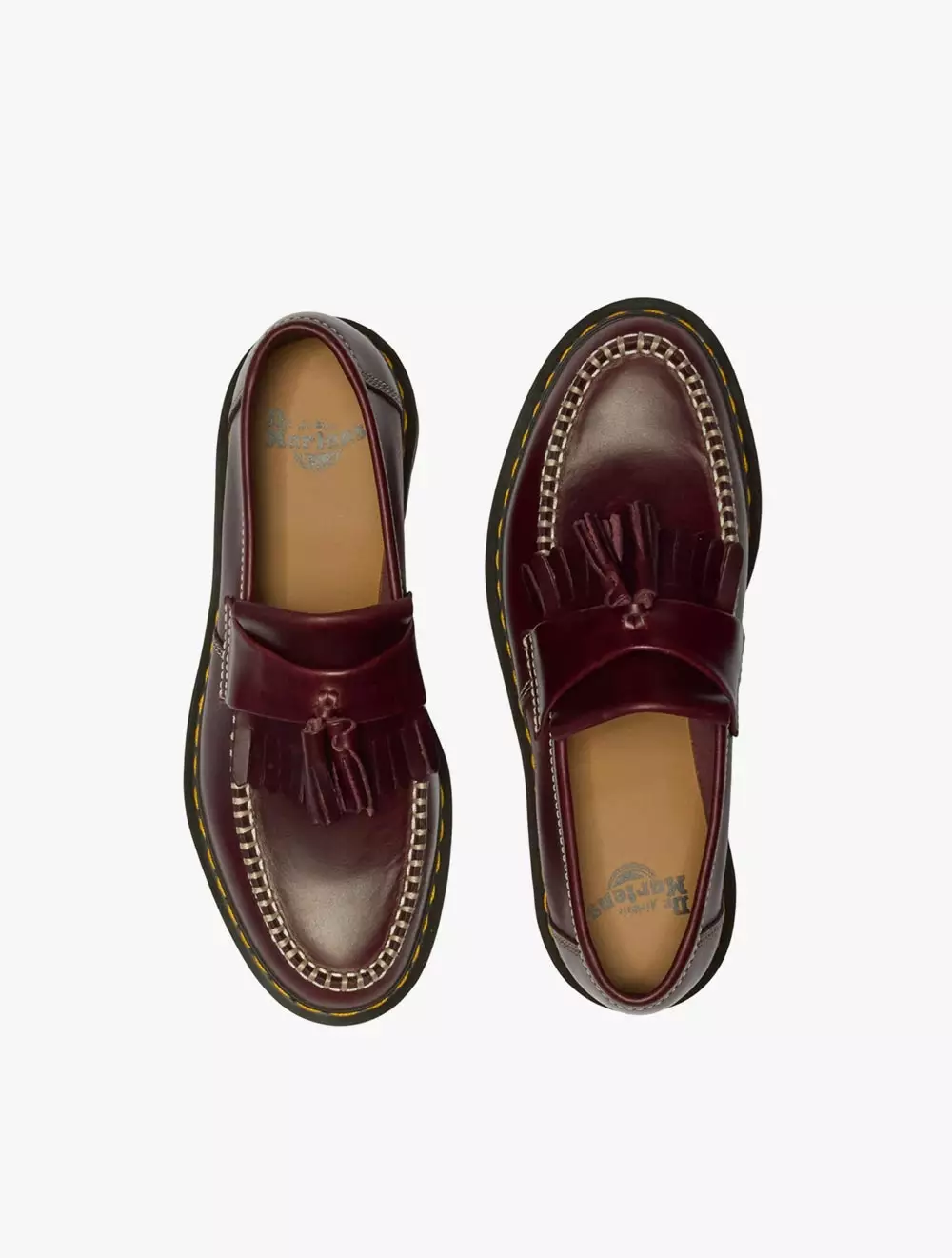 Dr. Martens Adrian Ben Tassel Loafer Cherry Red Orleans