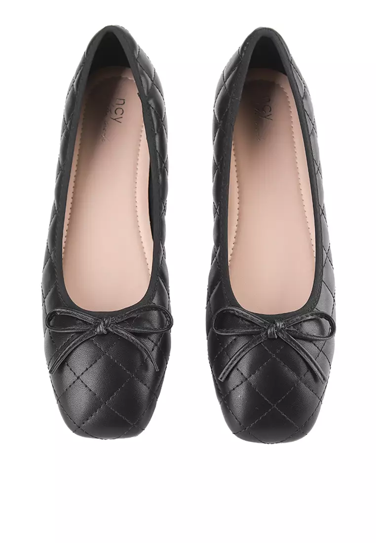 ESME J2585-1 FLAT SHOES BLACK