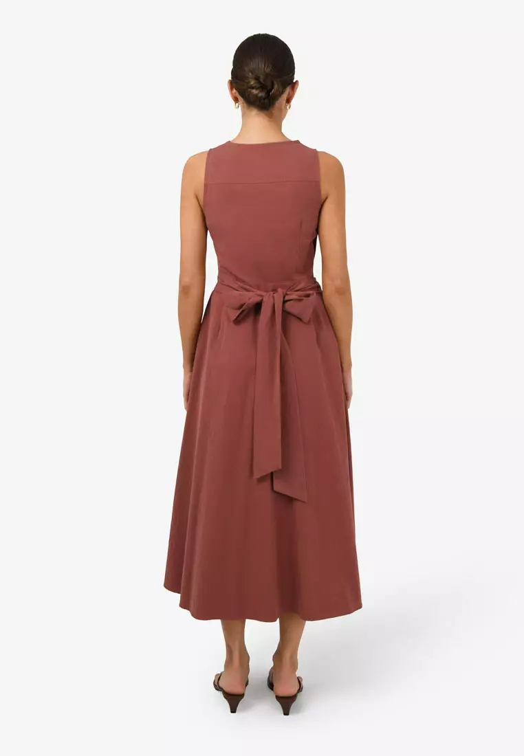 Nattai Crossover Dress