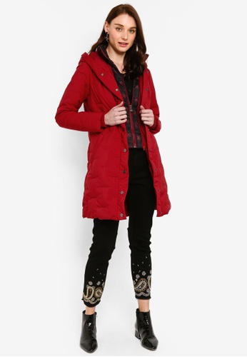 desigual down coat