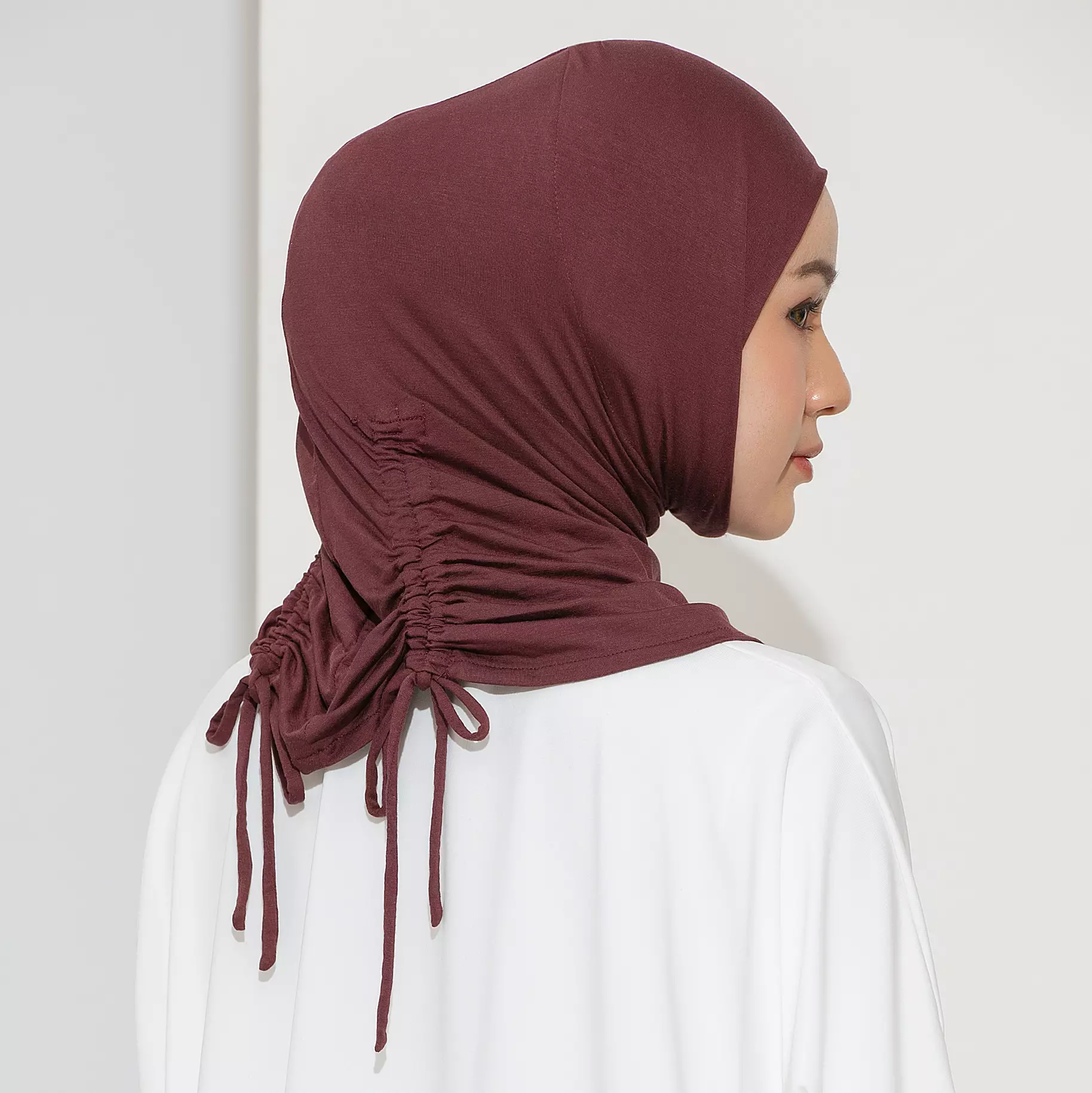 Ten Sport Tencel Burgundy (Instant Serut Olahraga Special Anniversary Collections)