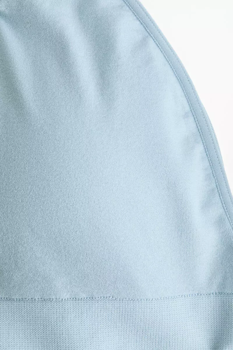 Seamless padded soft bra