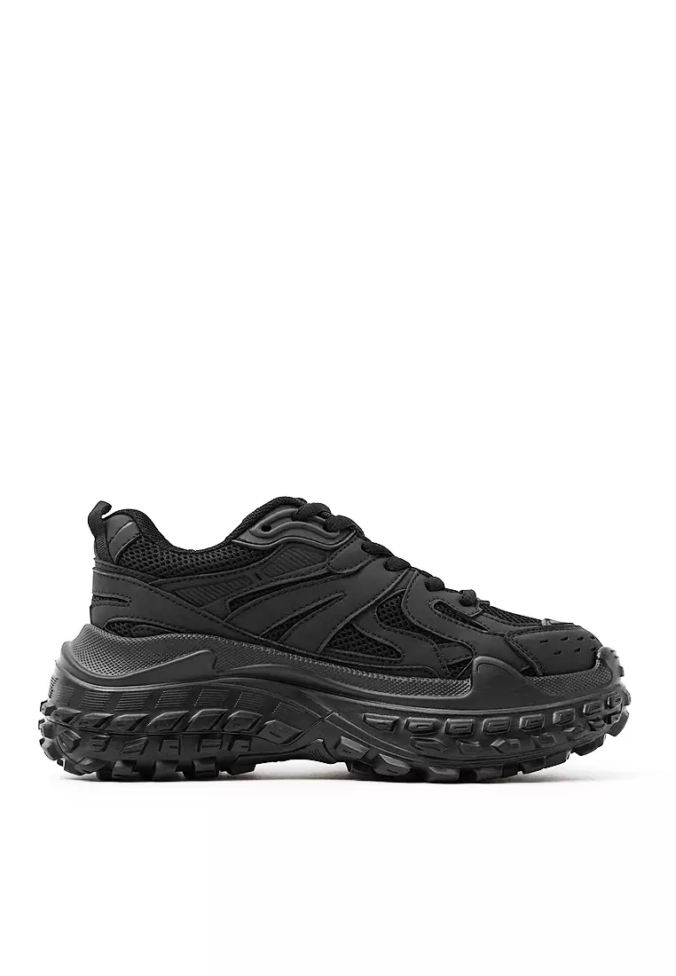 Discount on Twenty Eight Shoes  shoes - SKU: VANSA Stylish Paneled Platform Sneakers VPW-T001