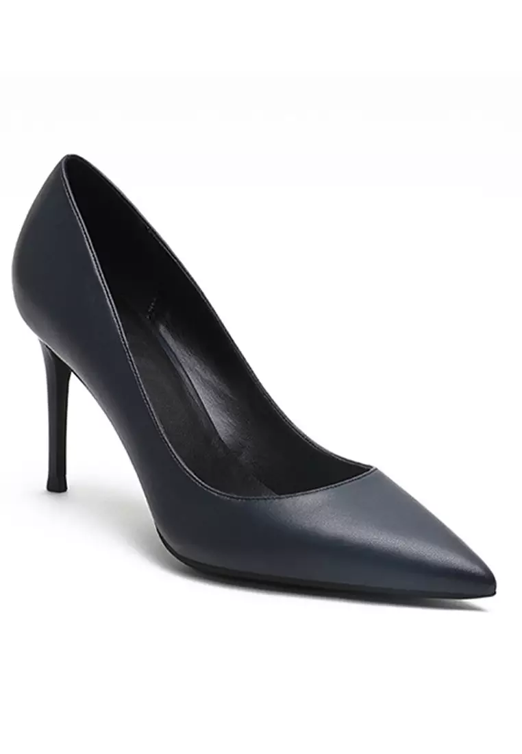 8CM Uniform Pointed High Heel Shoes HZL181