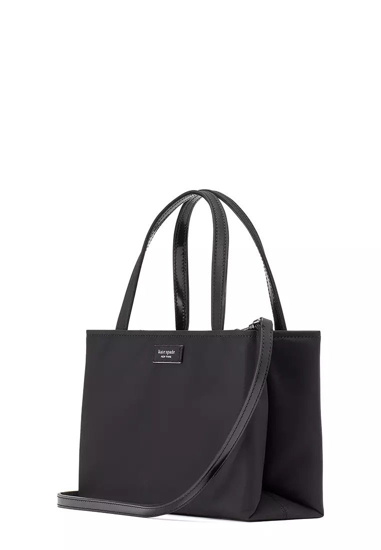 Sam Icon Nylon Small Tote Black
