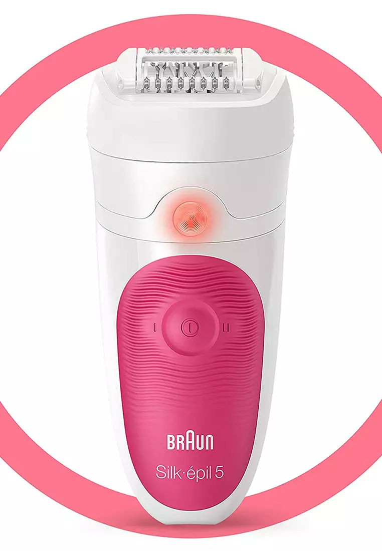 Buy Braun Braun Silk epil 5 SE 5513 Epilator Hair Removal for Women Wet &  Dry Pink in 2024 Online