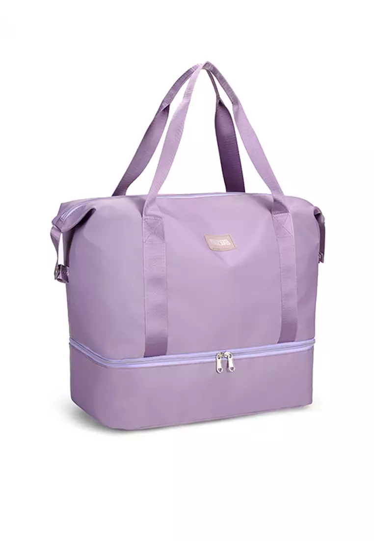 Simple nylon travel handbag