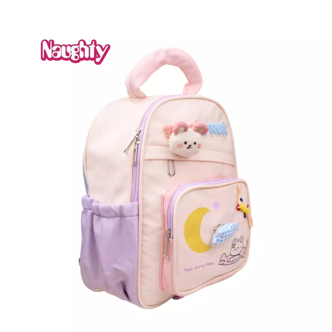 Tas Ransel Anak Perempuan Sekolah Tk Paud Backpack Leona G640 2601015 Naughty Accessories