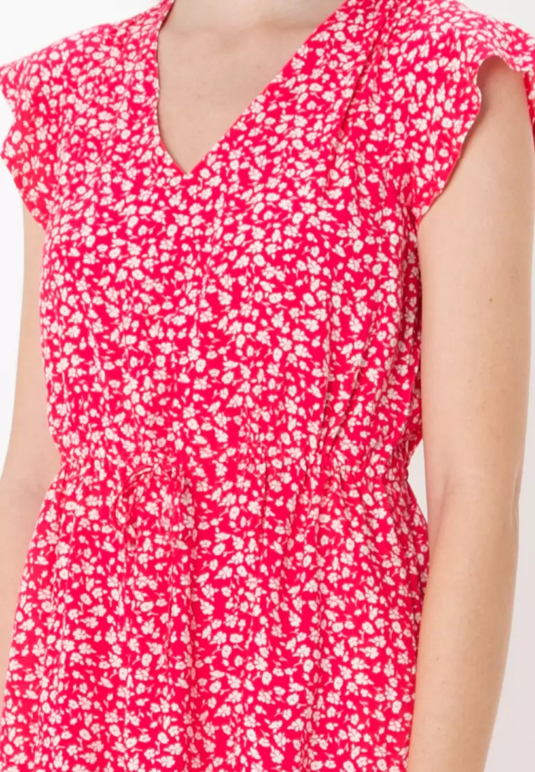 Tie Waist Mini Dress