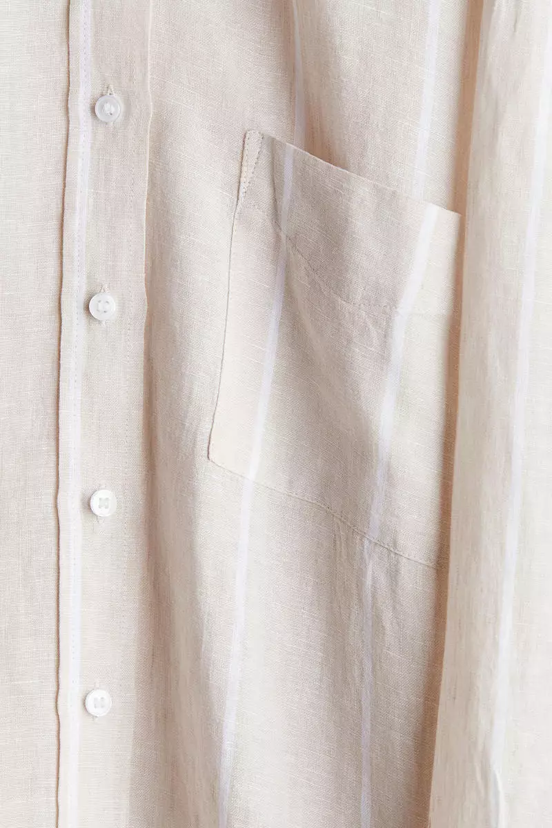 Oversized linen shirt