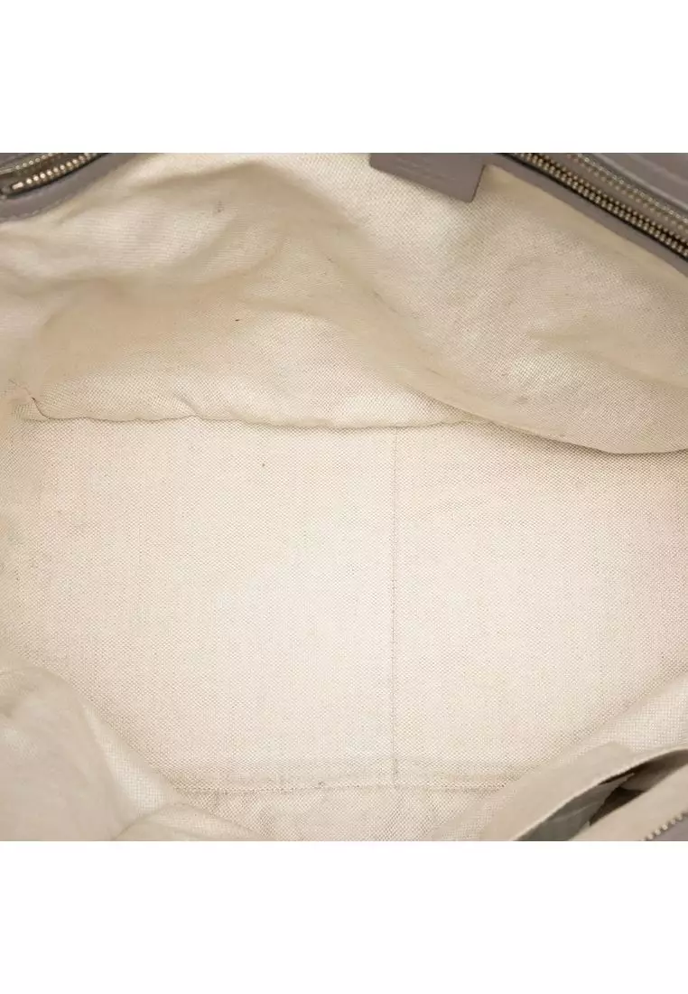 Pre-Loved Gucci Guccissima Bree Tote