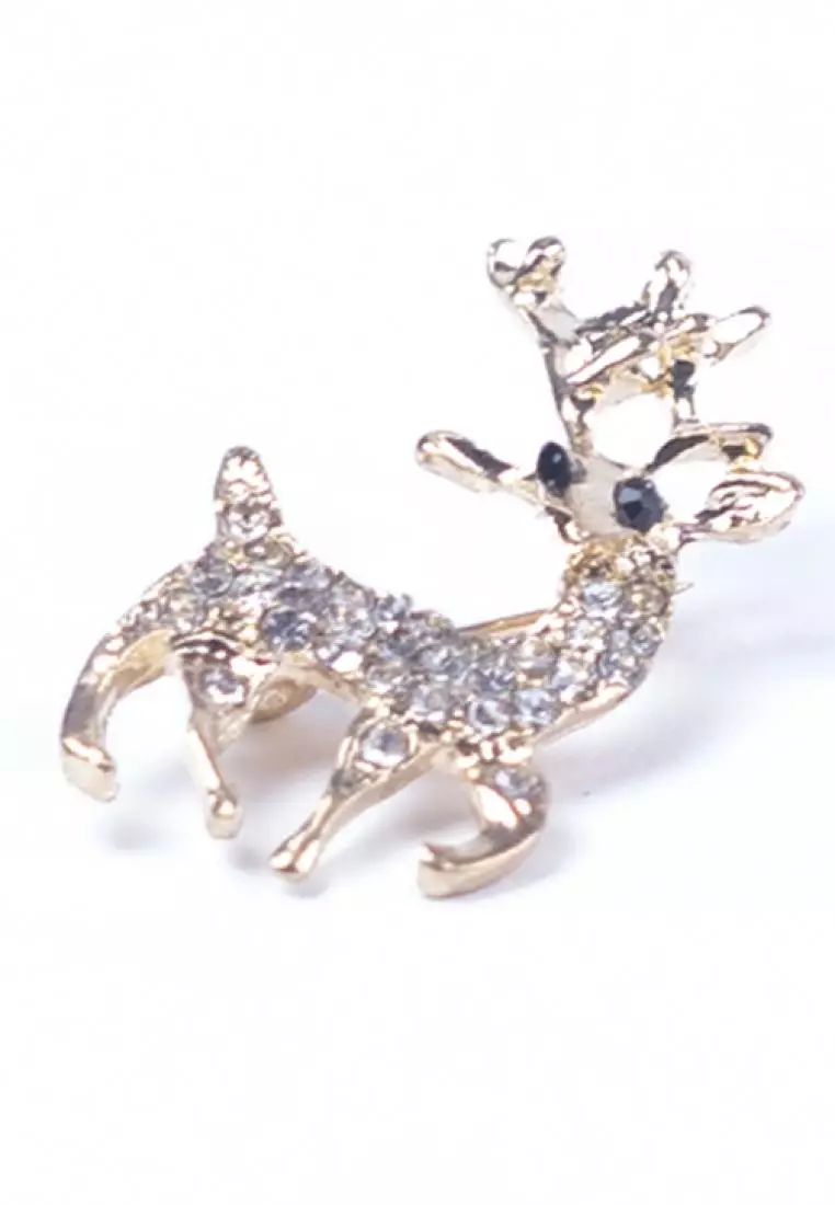 Houseofcuff lapel pin brooch bros untuk jas TUSUK GOLD LL