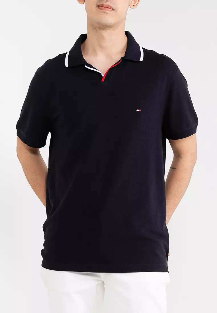Tommy hilfiger collar t shirts top