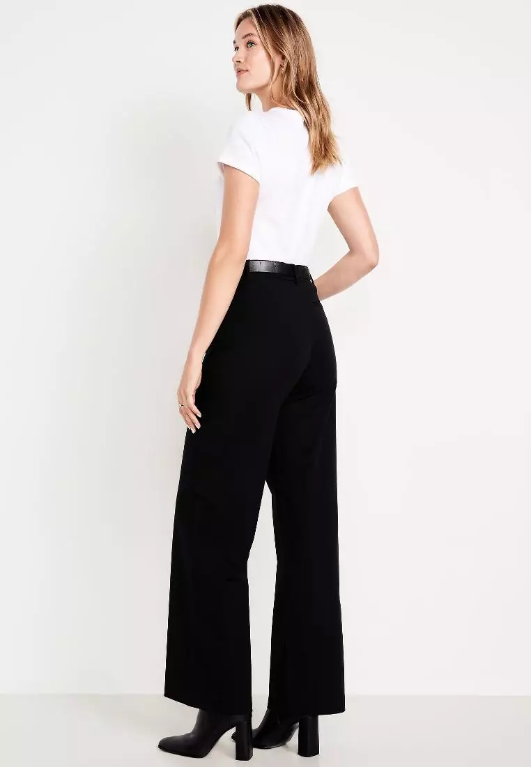 High-Waisted Pixie Super Wide-Leg Pants