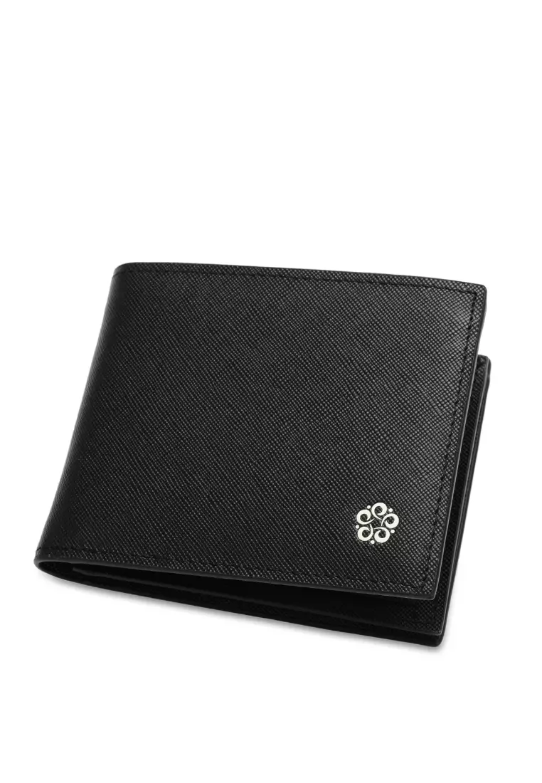 Men's Genuine Leather RFID Blocking Bi Fold Wallet (Dompet Bi Fold Pria Kulit Genuine RFID Blocking)