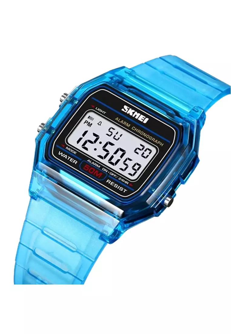 Jam Tangan Digital Wanita Sporty ORIGINAL - Blue