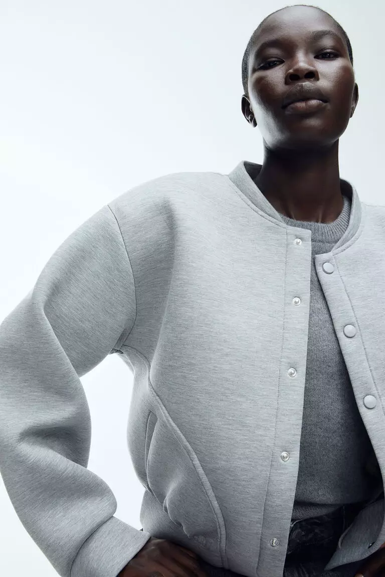 Bomber style sweatshirt online