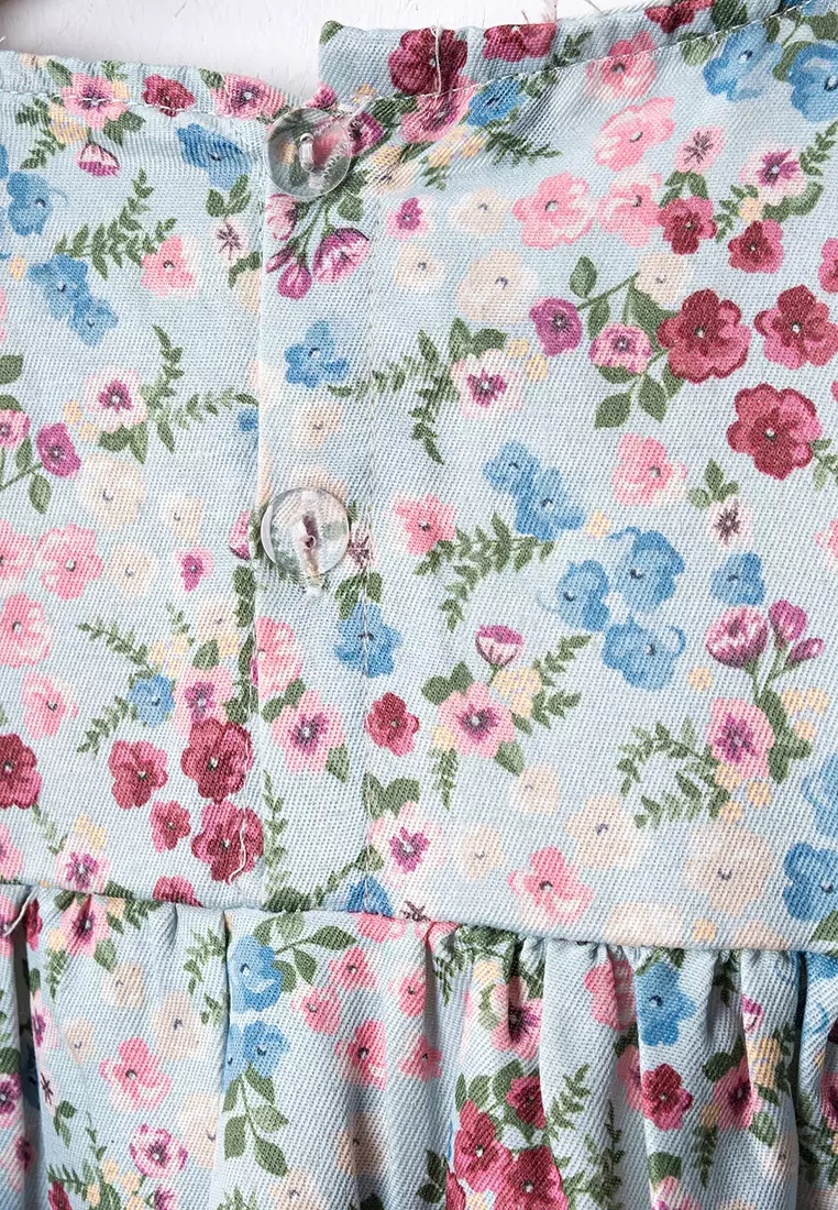 Cotton Long Sleeves Babydoll Dress